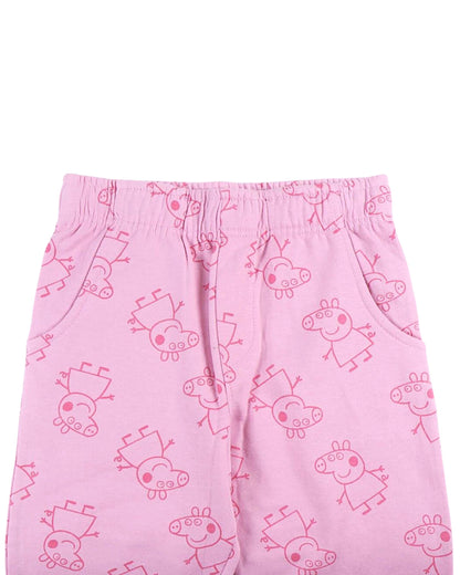3tlg.Jogginganzug Peppa Pig Hoodie + 2 Hosen