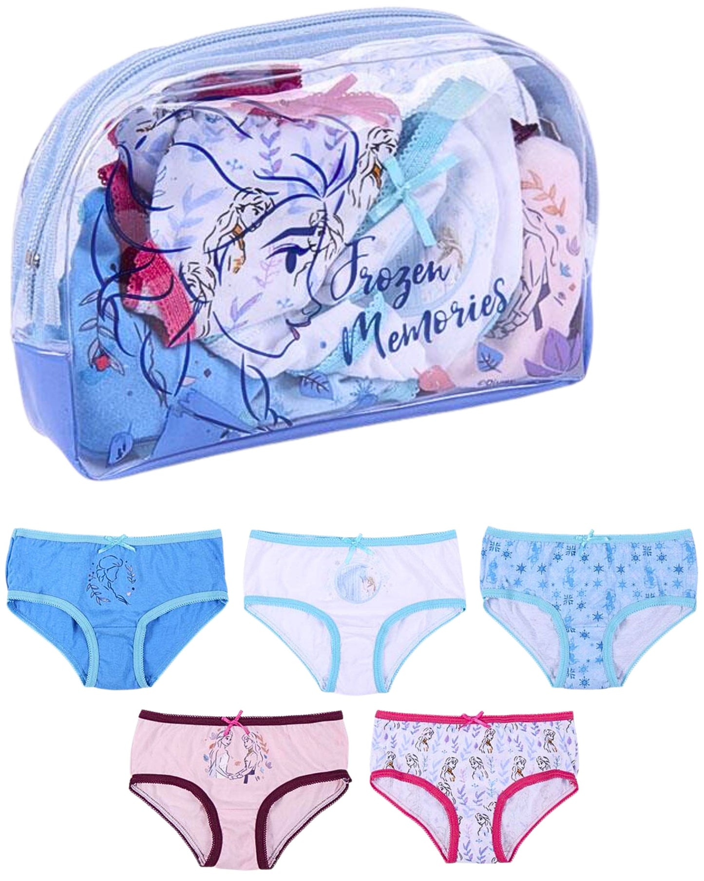 Frozen Slip 5-er Pack im Kulturbeutel