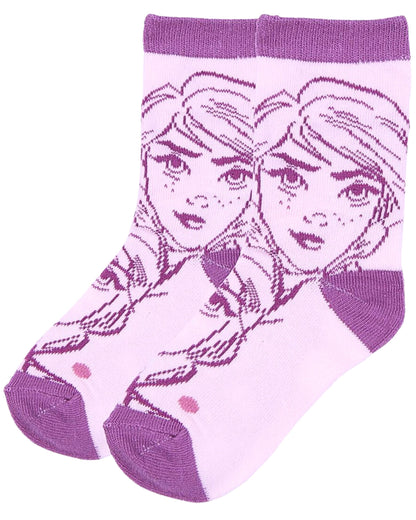 Frozen 5er - Pack Socken im Kulturbeutel Gr. 19-30