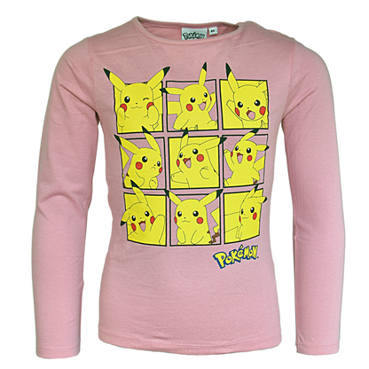Pokémon Pikachu Langarmshirt für Mädchen