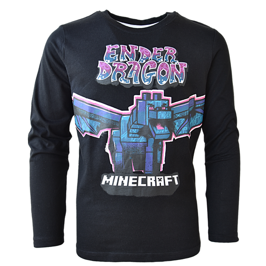 Minecraft Ender Dragon Langarmshirt für Jungen