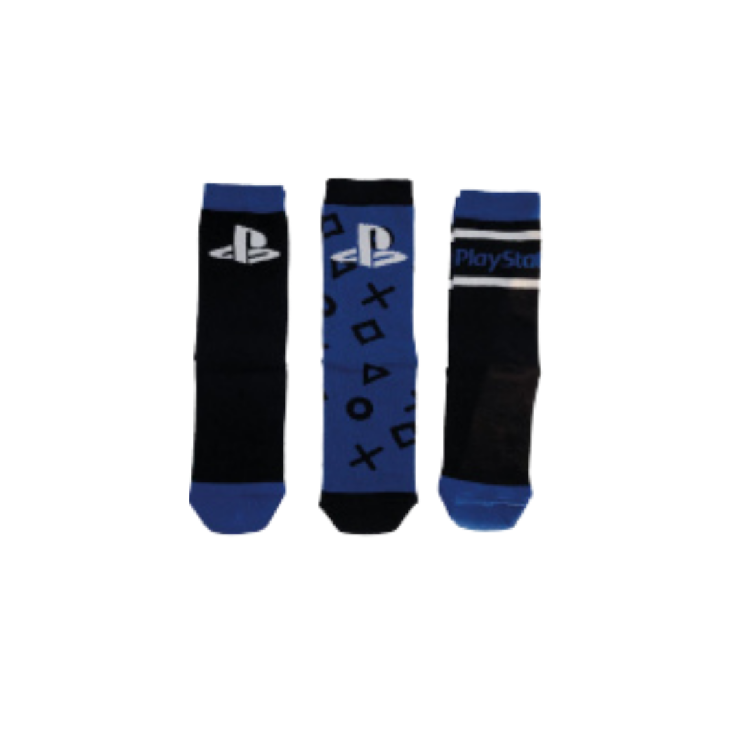 Playstation Kindersocken 3er - Pack Gr. 31-42