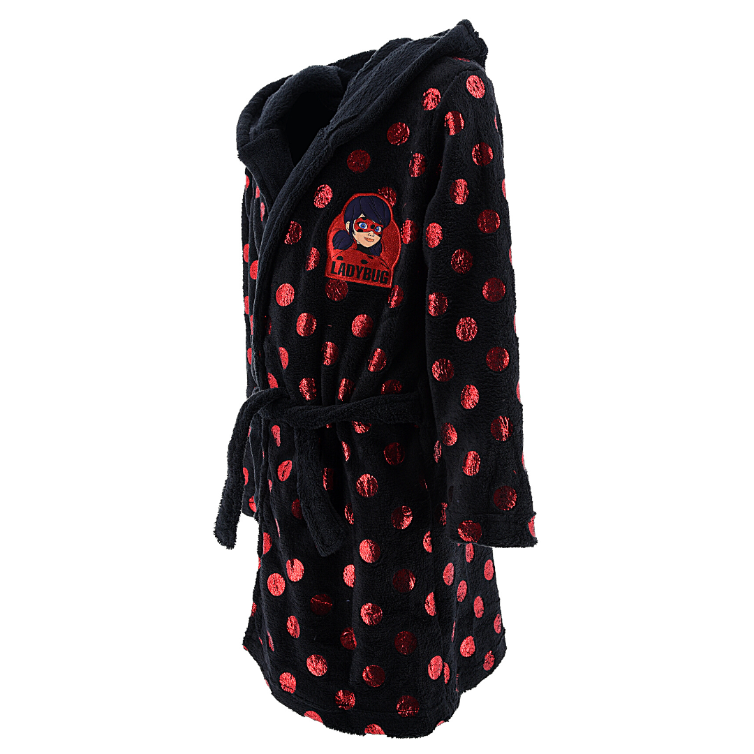 Miraculous Ladybug Bademantel mit Glitzer