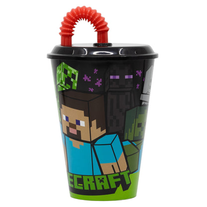 Minecraft Trinkbecher mit Deckel