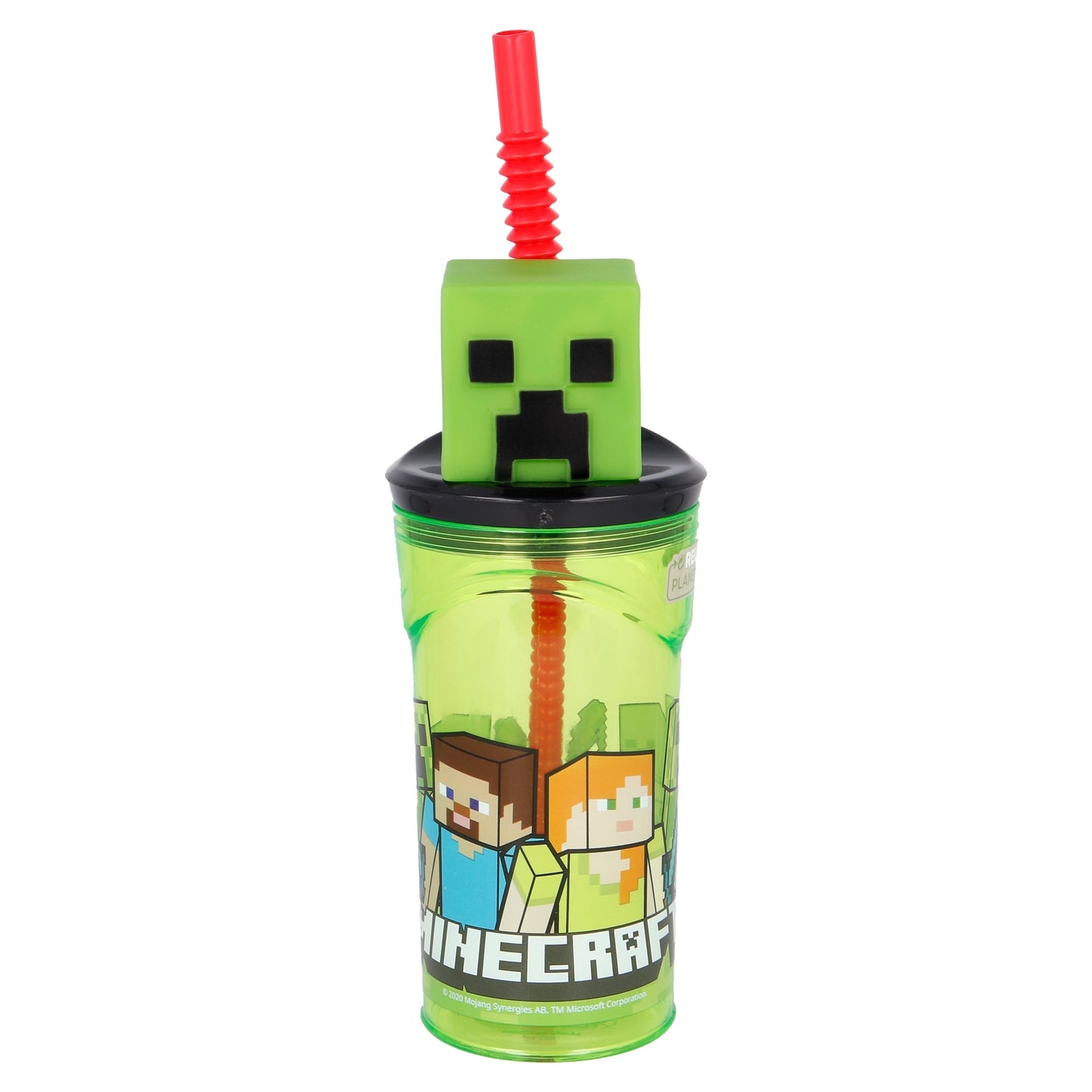 Minecraft Kinderbecher 360 ml mit 3-D Figur
