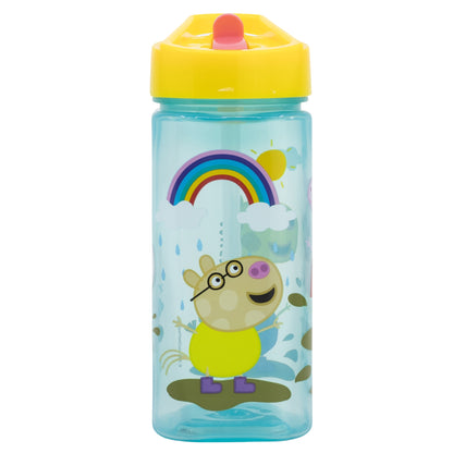 Trinkflasche Peppa Pig 530 ml mit Trinkkappe