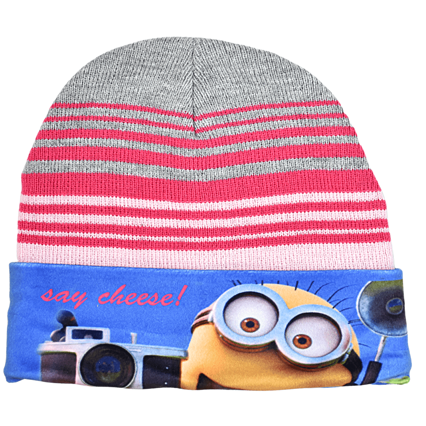Minions Set Mütze & Handschuhe für Mädchen