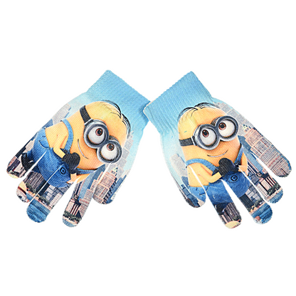 Minions Set Mütze & Handschuhe für Mädchen