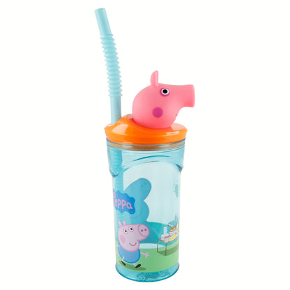 Peppa Pig Kinderbecher 360 ml mit 3-D Figur