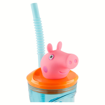 Peppa Pig Kinderbecher 360 ml mit 3-D Figur