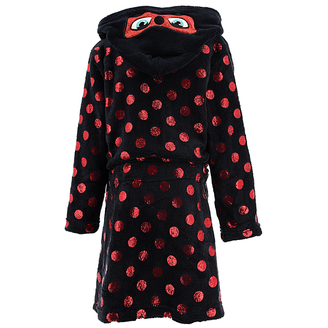 Miraculous Ladybug Bademantel mit Glitzer