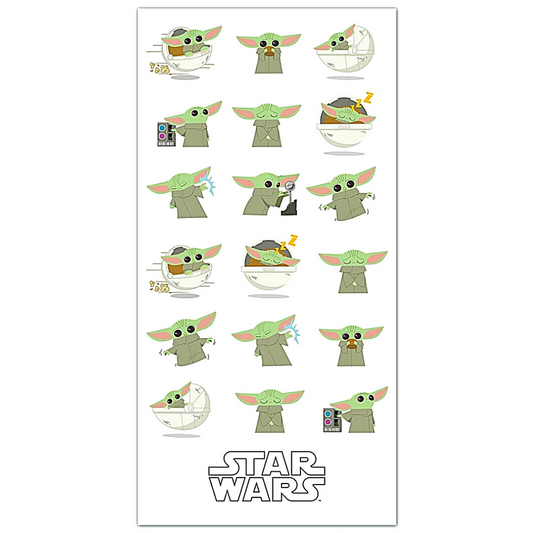 Star Wars Bade-/Strandtuch Baby Yoda 70 x 140 cm