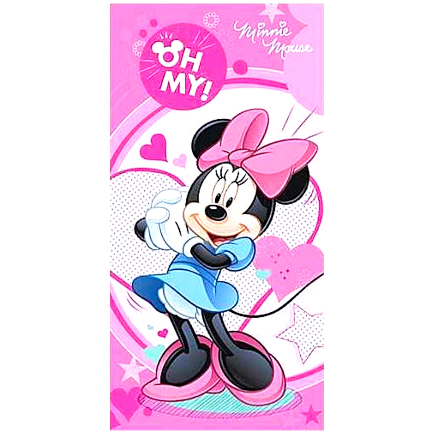 Minnie Mouse Badetuch 70 x 140 cm