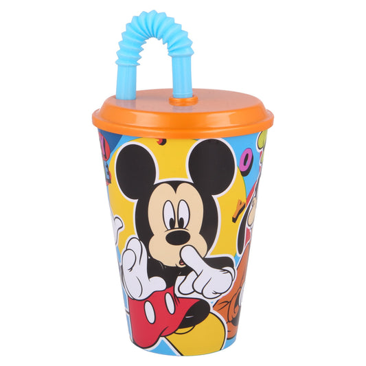 Mickey Mouse Trinkbecher mit Deckel