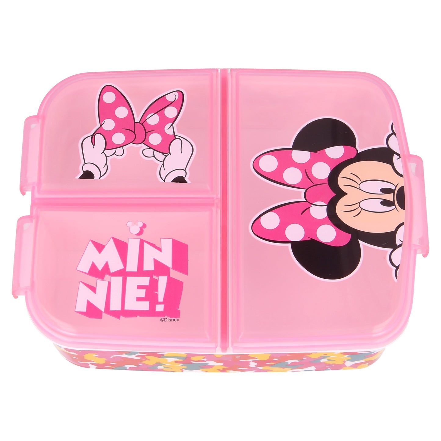 Minnie Mouse Brotdose mit 3-Fach-Unterteilung
