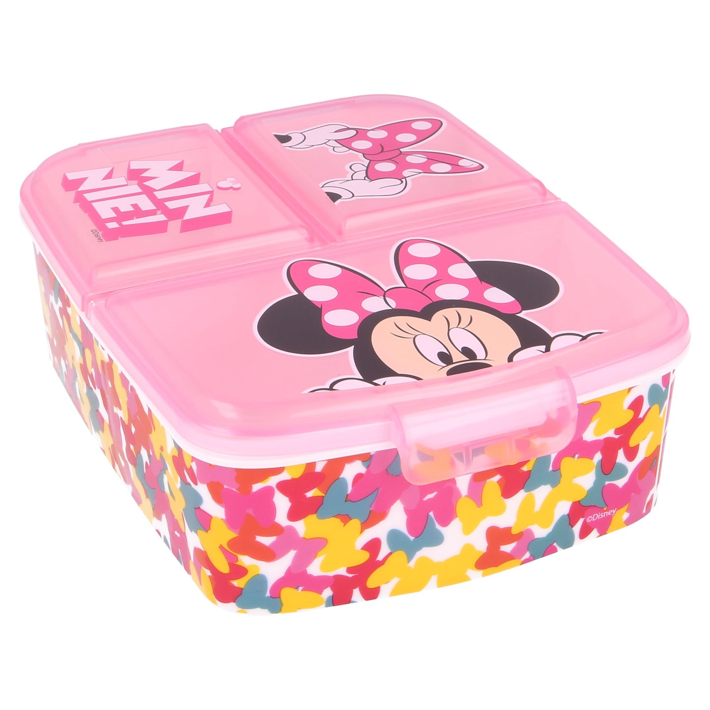 Minnie Mouse Brotdose mit 3-Fach-Unterteilung