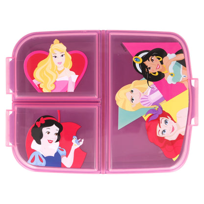 Disney Princess Brotdose mit 3-Fach-Unterteilung