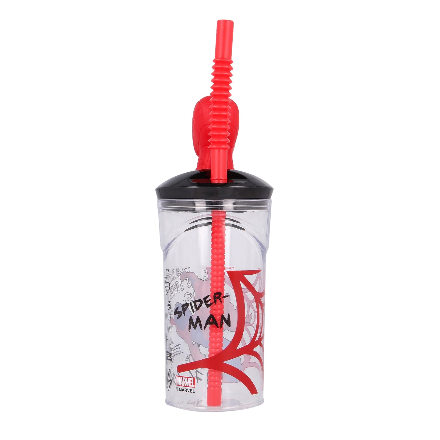 Spider-Man Kinderbecher 360 ml mit 3-D Figur