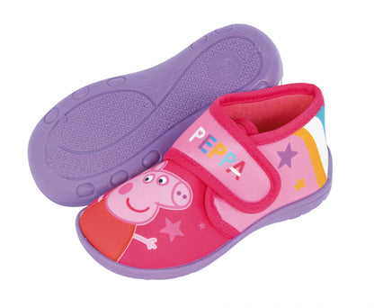 Peppa Pig Hausschuhe mit Klettverschluss Gr. 22-27