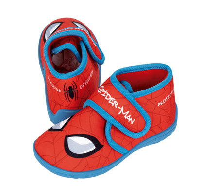 Spider-Man Hausschuhe mit Klettverschluss Gr. 22-27