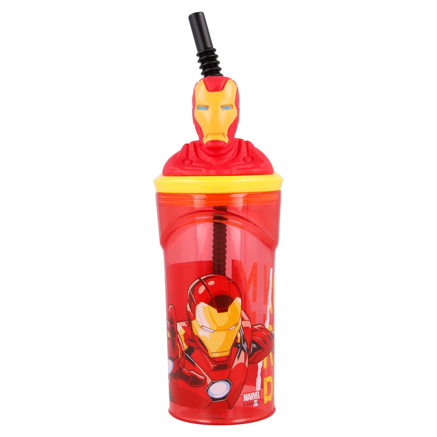 Iron Man Kinderbecher 360 ml mit 3-D Figur