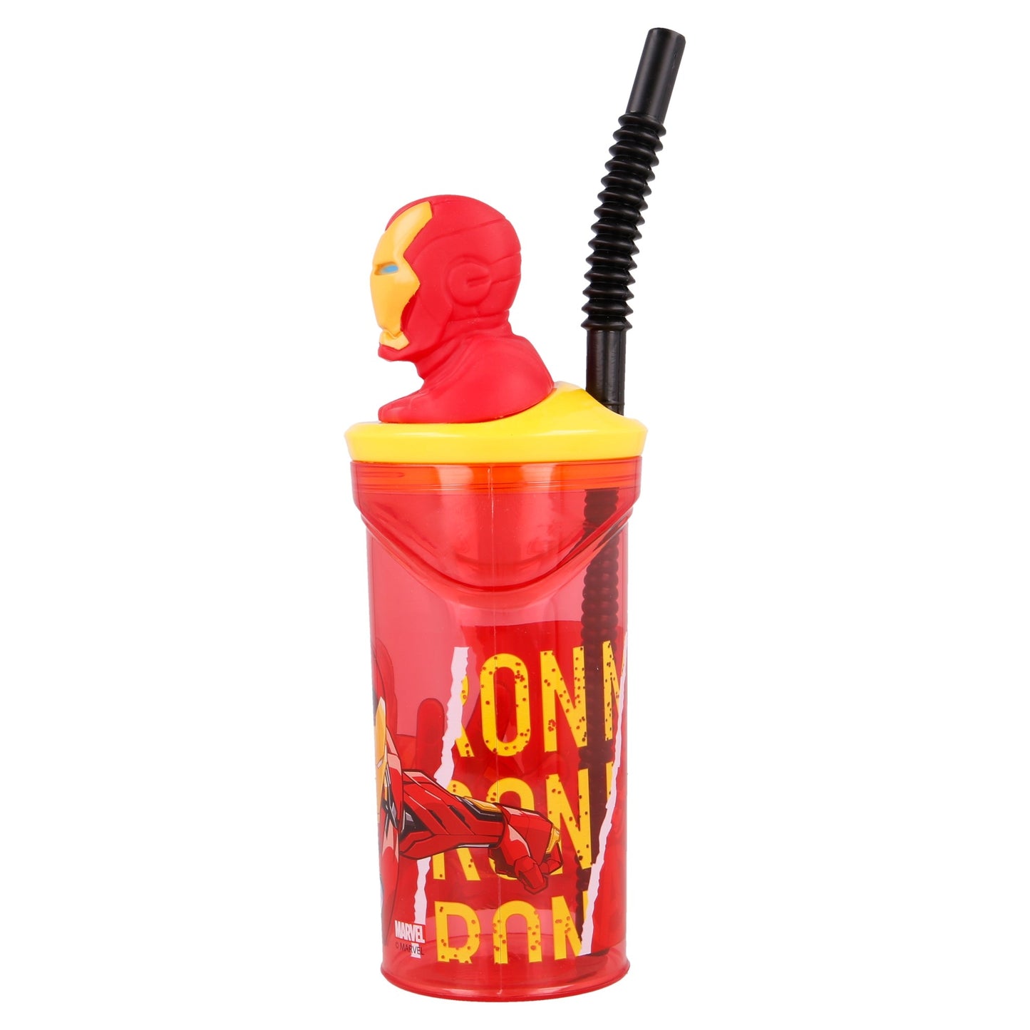 Iron Man Kinderbecher 360 ml mit 3-D Figur