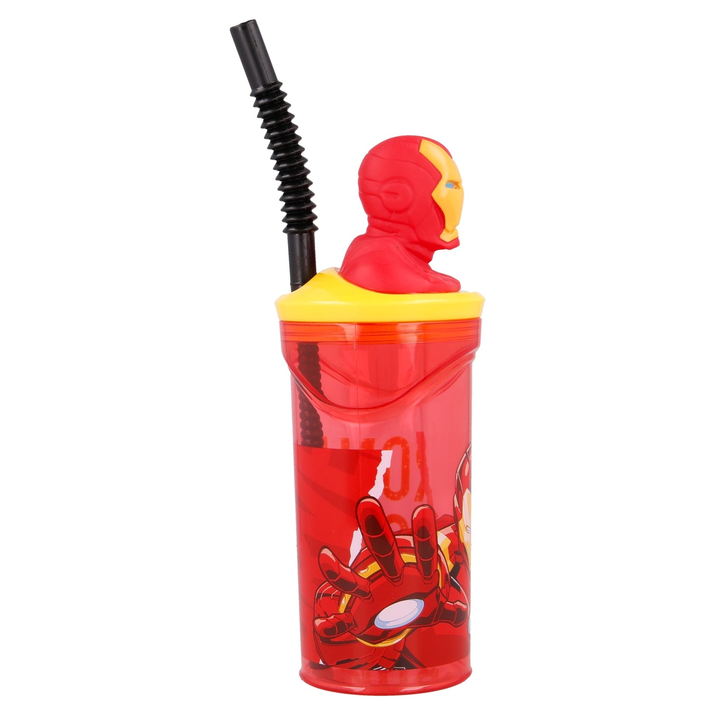 Iron Man Kinderbecher 360 ml mit 3-D Figur