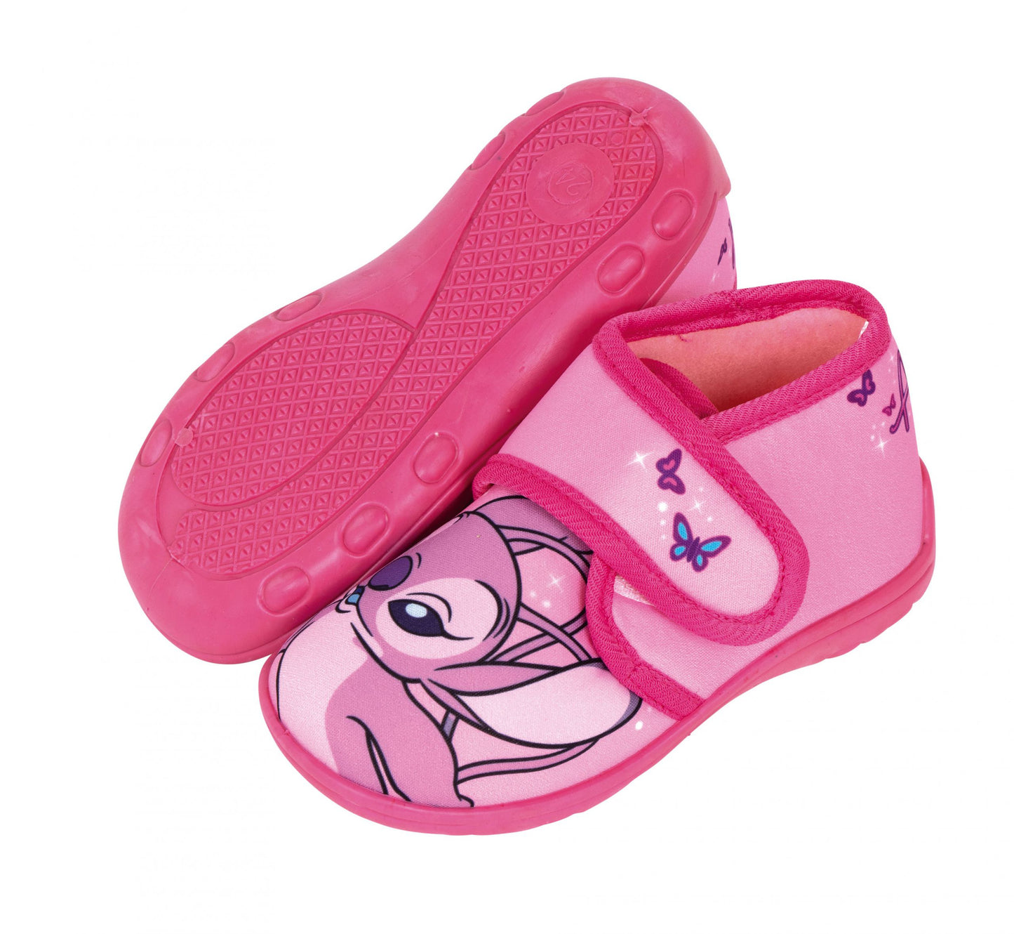 Lilo & Stitch Angel Hausschuhe mit Klettverschluss Gr. 22-27