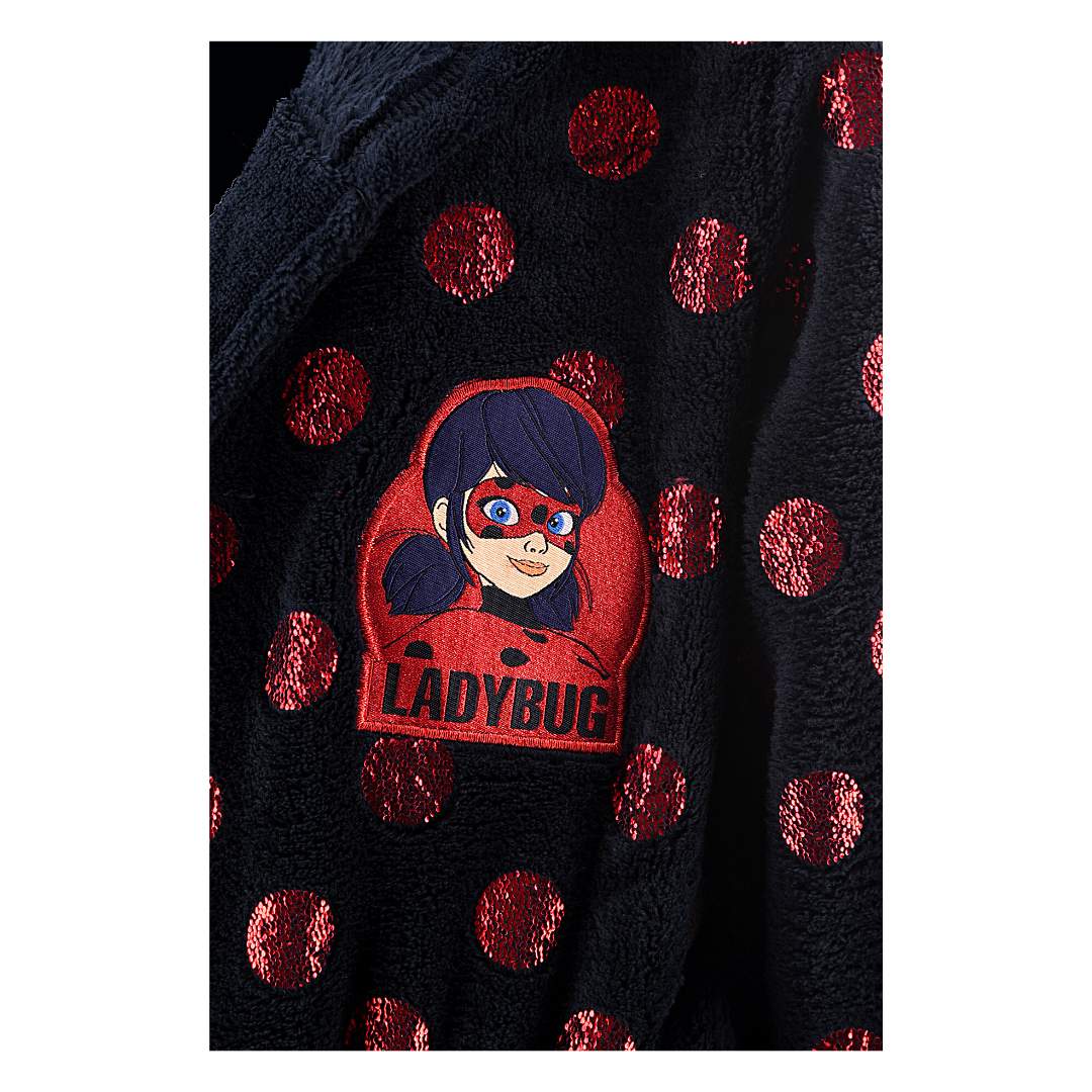 Miraculous Ladybug Bademantel mit Glitzer
