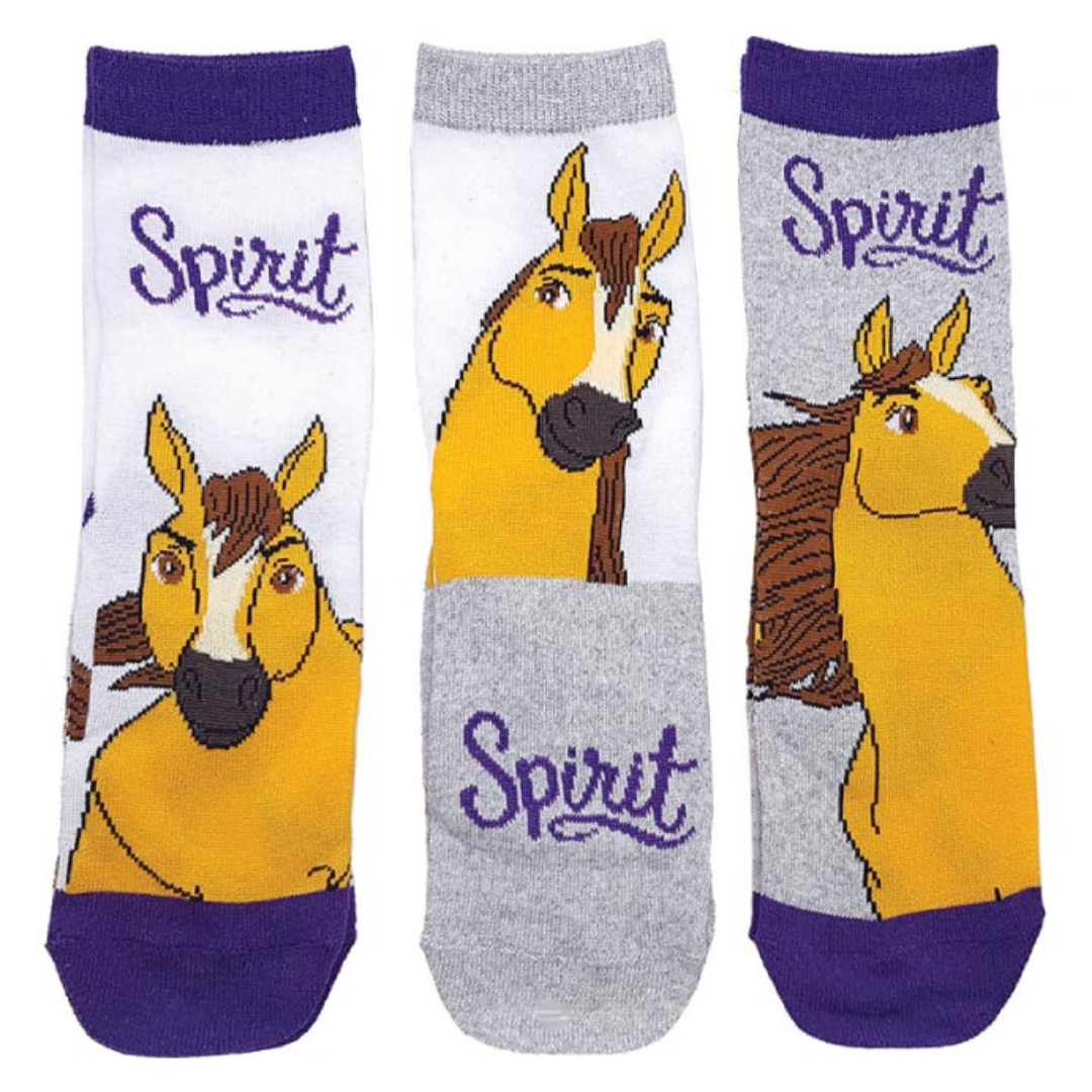 Spirit Riding Free Kindersocken 3er - Pack Gr. 23-34