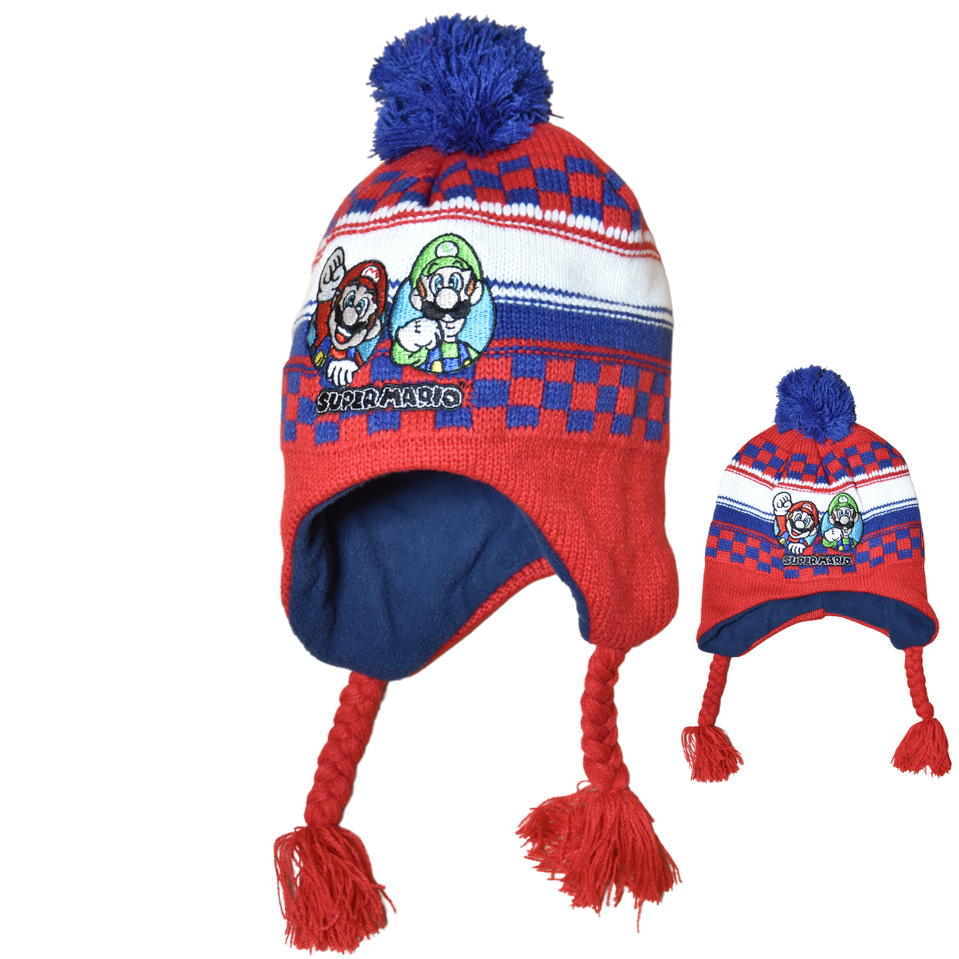 Super Mario Wintermütze für Jungen