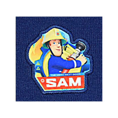 Feuerwehrmann Sam Set Schlupfmütze & Handschuhe für Jungen