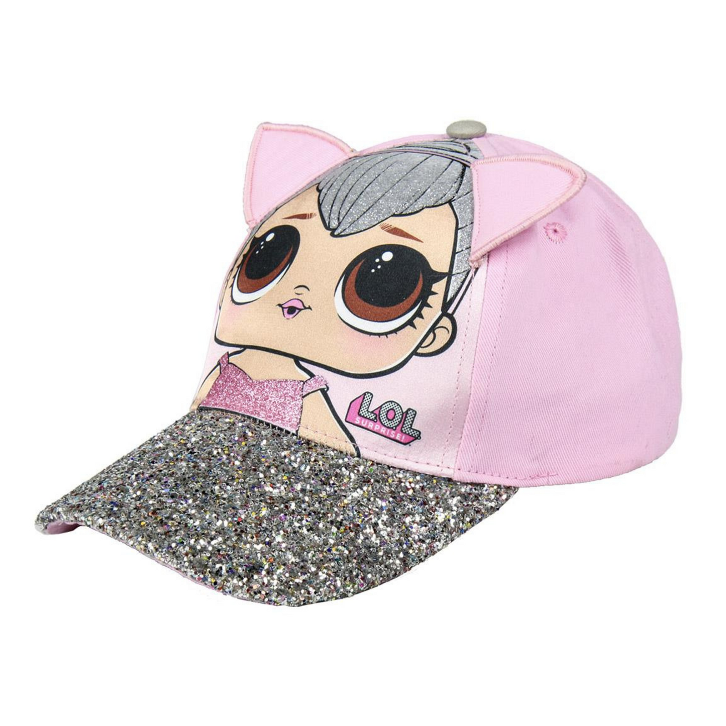 LOL Surprise 3D Sommerkappe mit Glitzer
