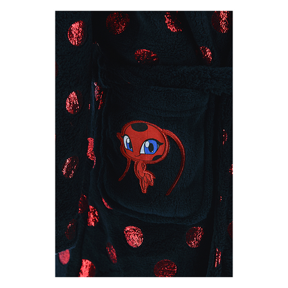Miraculous Ladybug Bademantel mit Glitzer