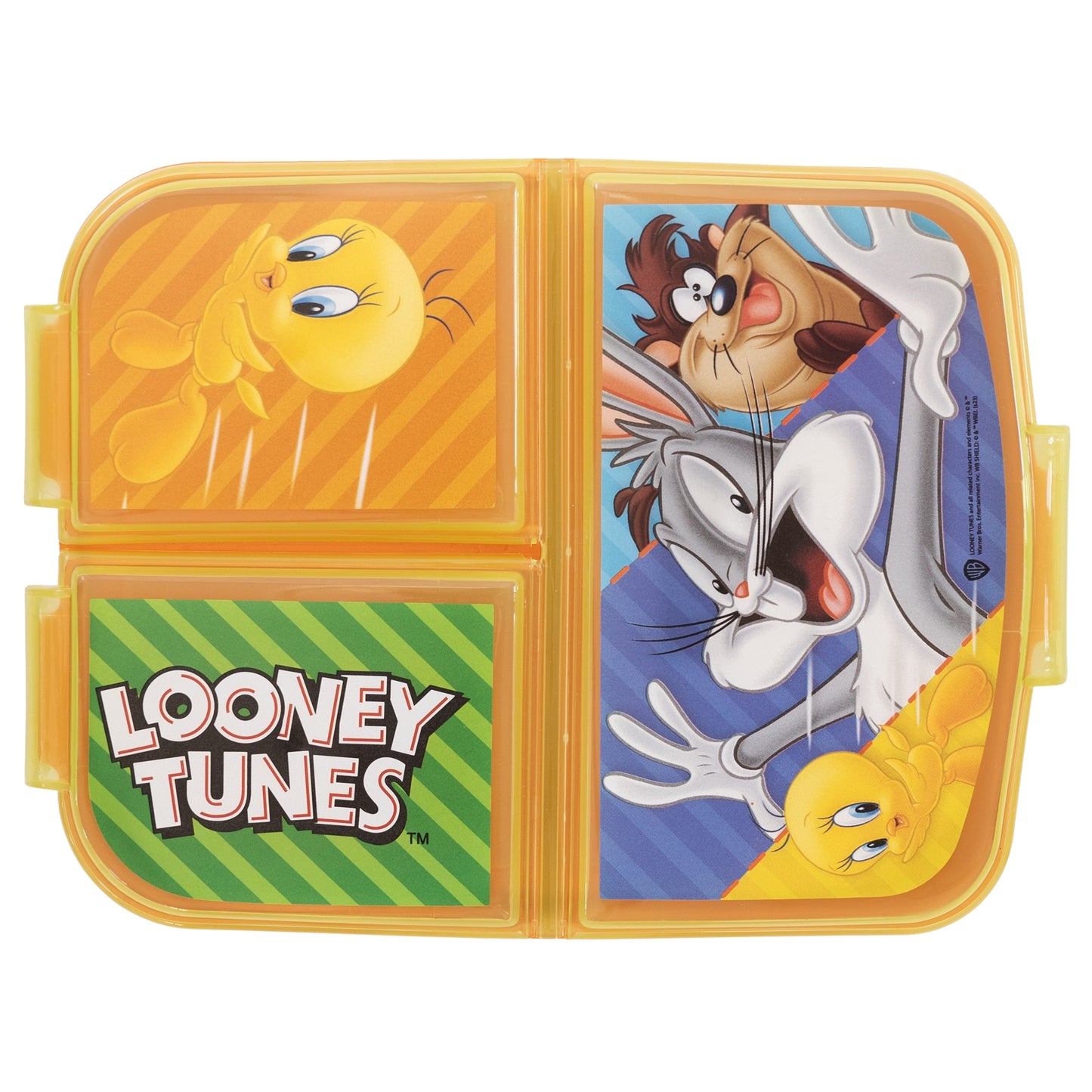 Looney Tunes Brotdose mit 3-Fach-Unterteilung