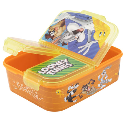 Looney Tunes Brotdose mit 3-Fach-Unterteilung