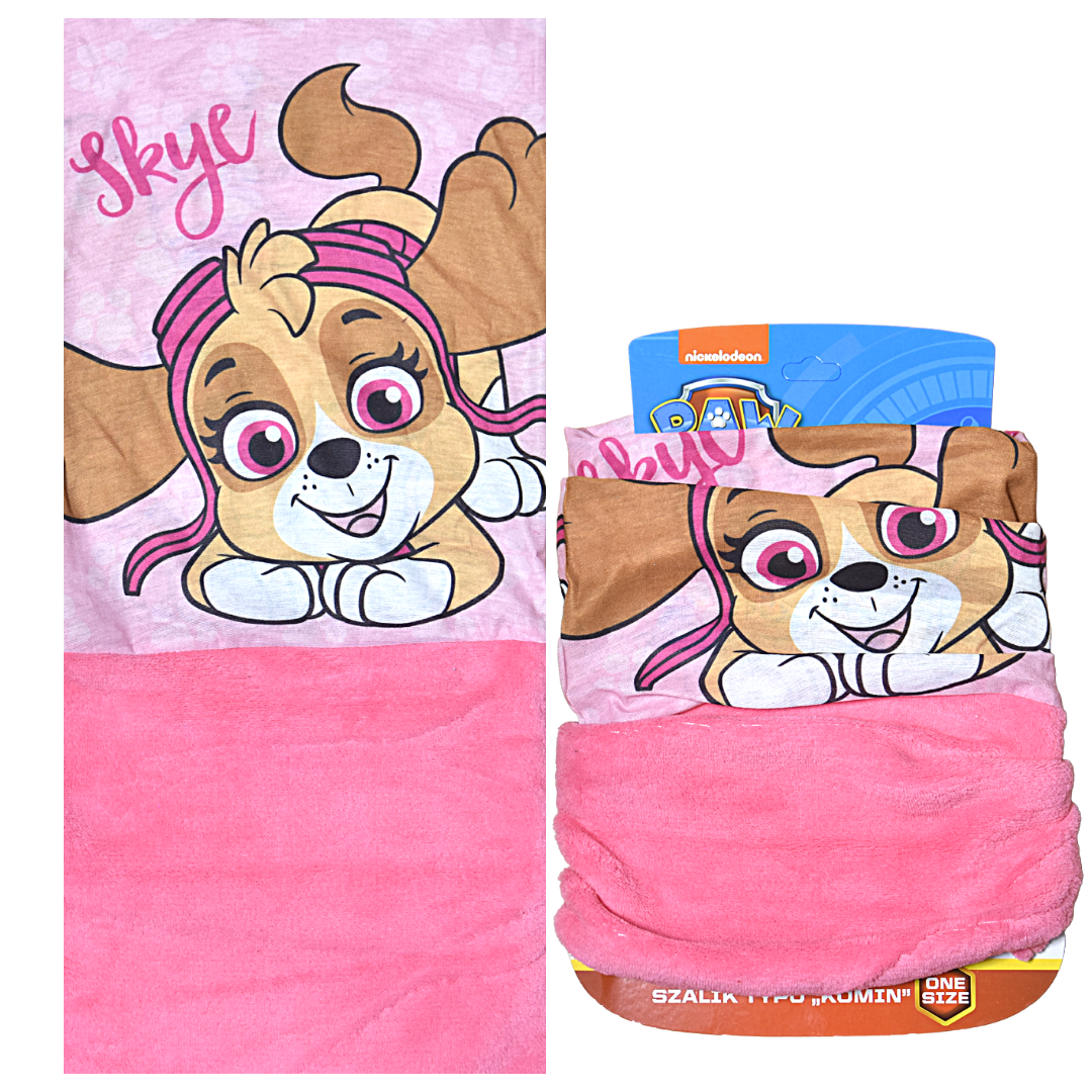 Paw Patrol Skye Loop - Schlauchschal mit Fleece