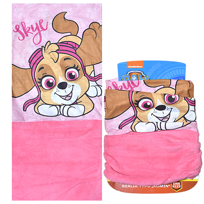 Paw Patrol Skye Loop - Schlauchschal mit Fleece