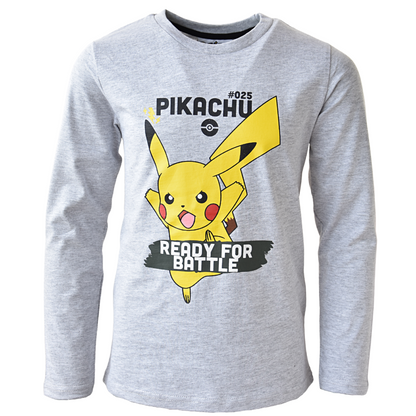 Pokémon Pikachu Langarmshirt für Jungen