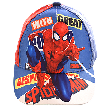 Spider-Man Cap für Jungen