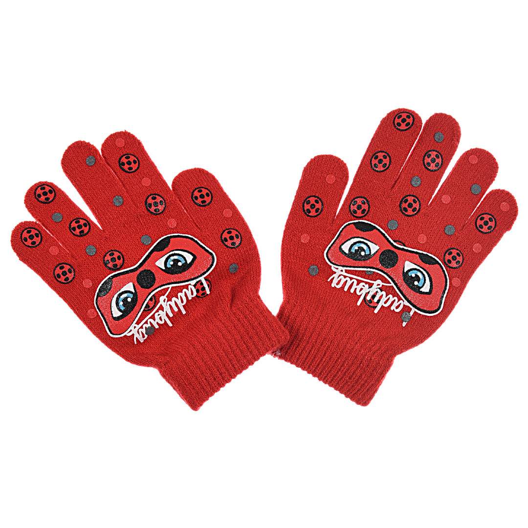 Miraculous Ohrenschützer Set 3-teilig mit Handschuhen