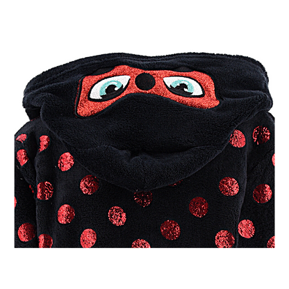 Miraculous Ladybug Bademantel mit Glitzer