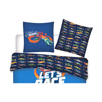Hotwheels Kinderbettwäsche Set 2-tlg. 135-140x200 cm