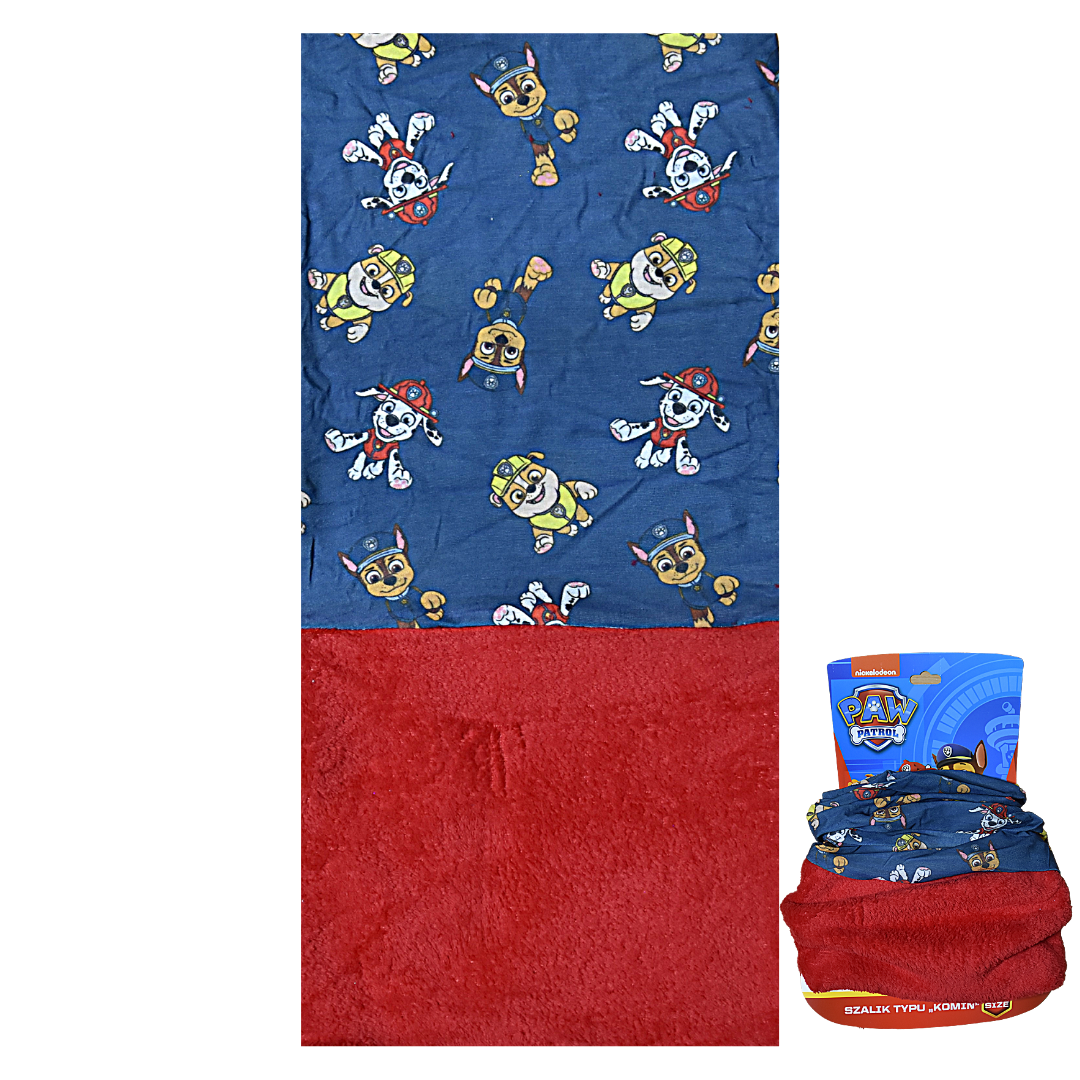 Paw Patrol Loop - Schlauchschal mit Fleece