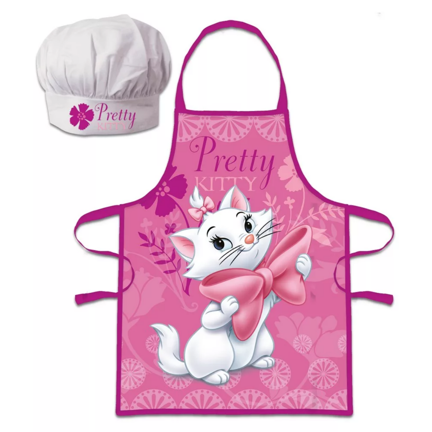 Disney Klassik Aristocats Kochschürze Set mit Kochmütze