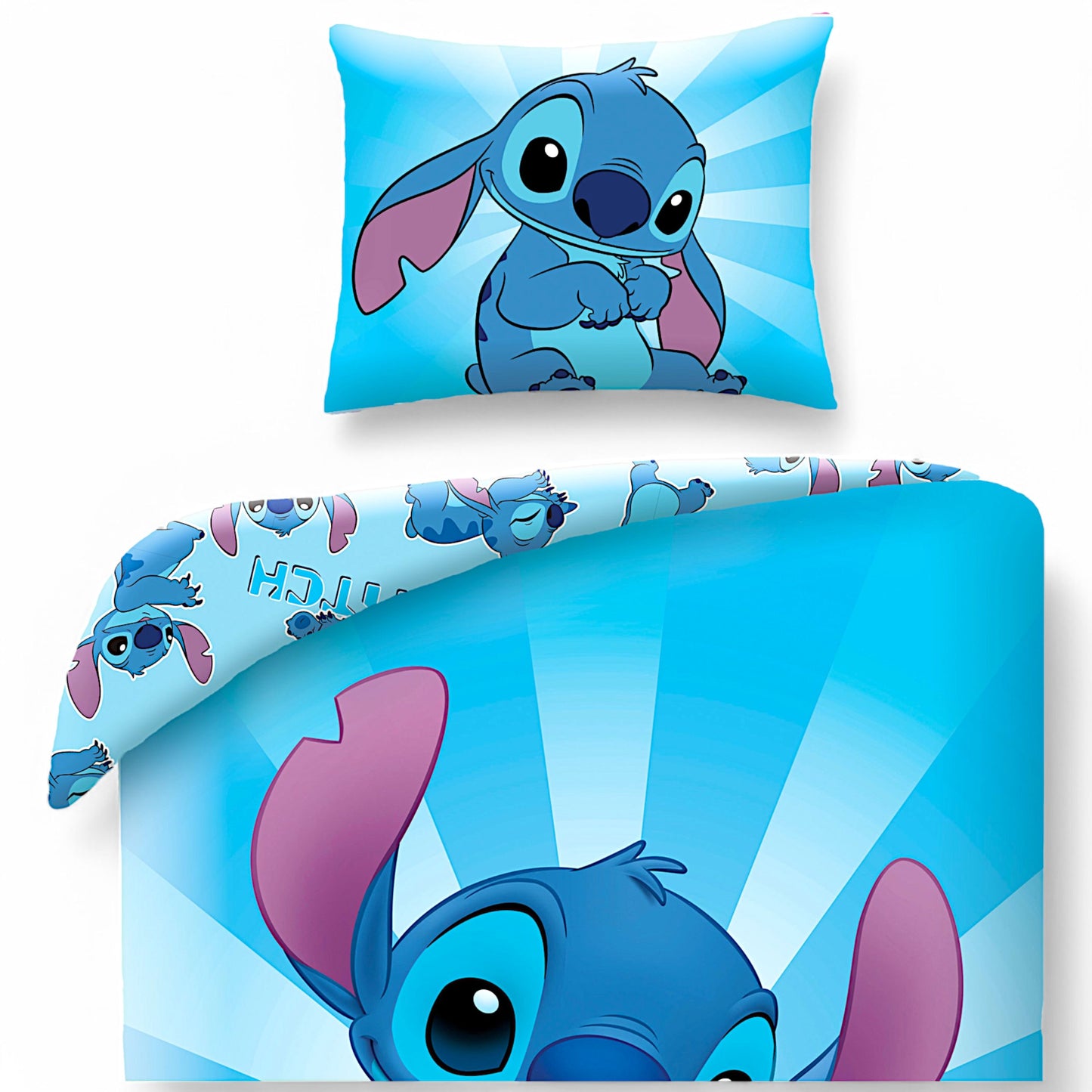 Stitch Kinderbettwäsche Set 2-tlg. 135-140 x 200 cm