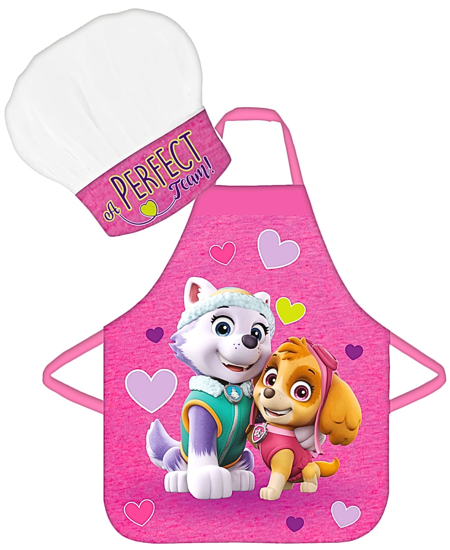 Paw Patrol Skye Kochschürze Set mit Kochmütze
