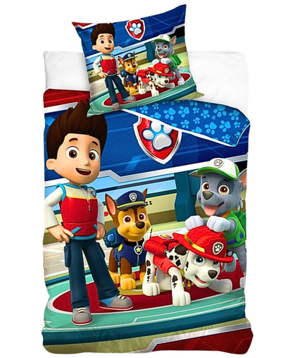 Paw Patrol Wende-Bettwäsche Set 2-tlg. 135-140 x 200 cm