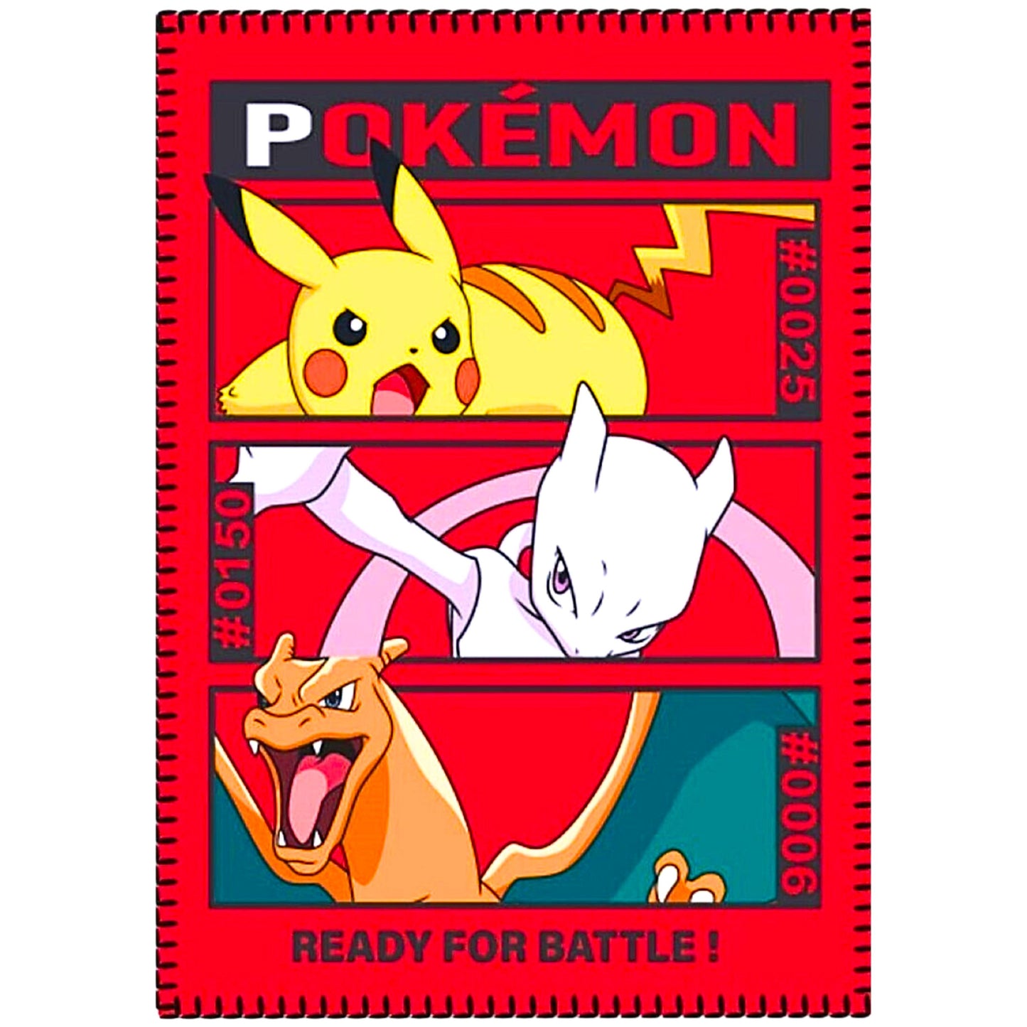 Pokémon Fleecedecke für Kinder 140 x 100 cm