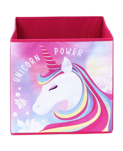Aufbewahrungsbox Einhorn 31x31x31 cm